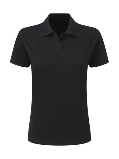 Дамска тениска SG Polo черна, XL