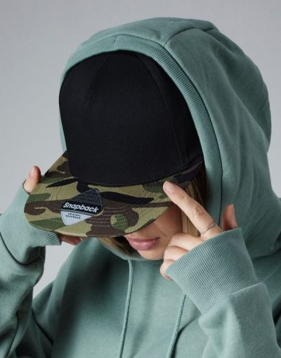 Camo Snapback Cap