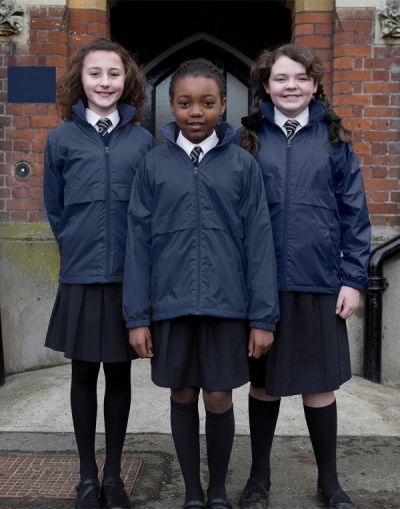 Детско яке с подплата от микрофлийс, резултат