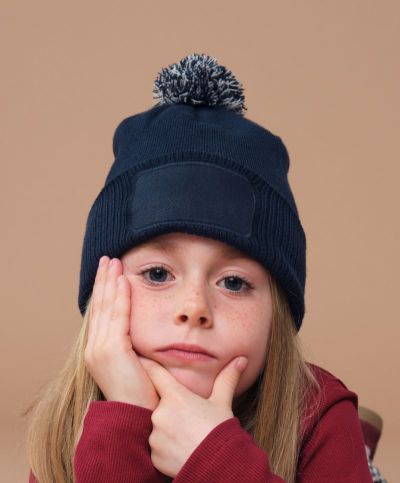 Детска шапка, нашивка Beechfield Snowstar